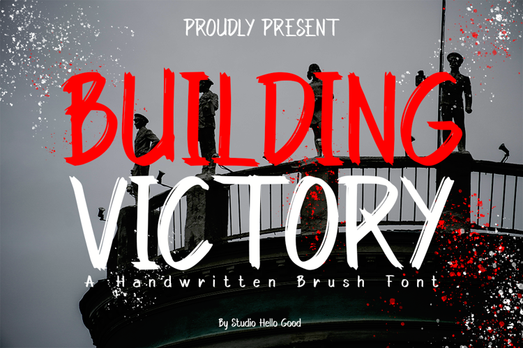 Building Victory Font