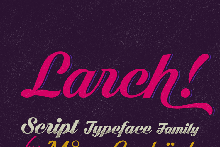 Black Larch Font