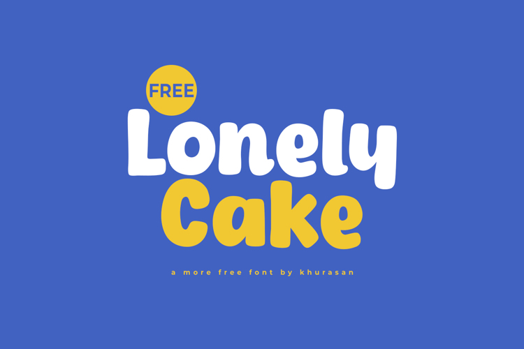 Lonely Cake Font