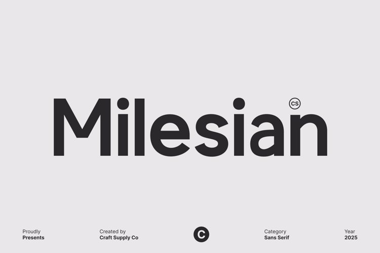 Preview of CS Milesian Font