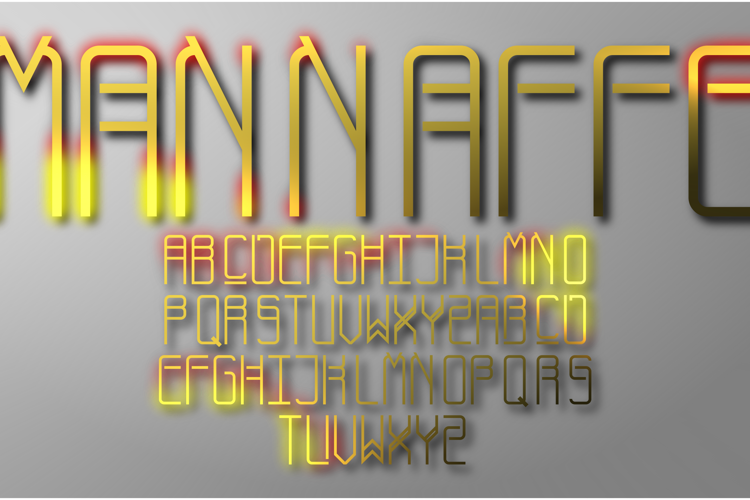 Mannaffe Yunis Font