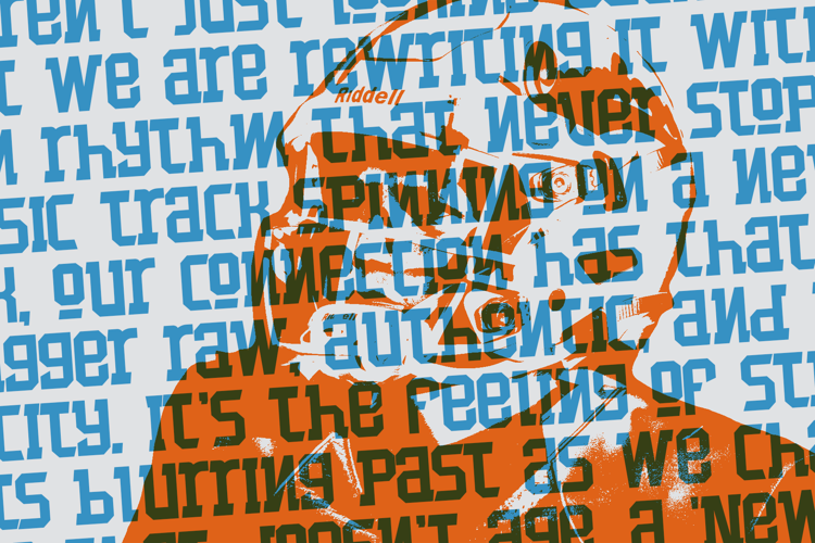 Preview of IT Blastorn Font