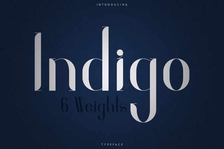 Indigo Font