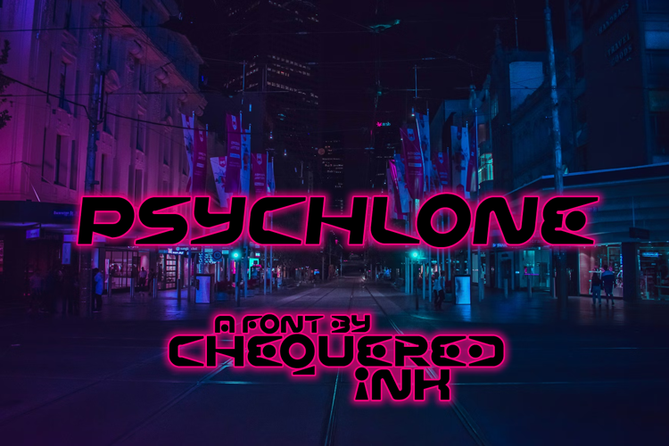 Preview of Psychlone Font