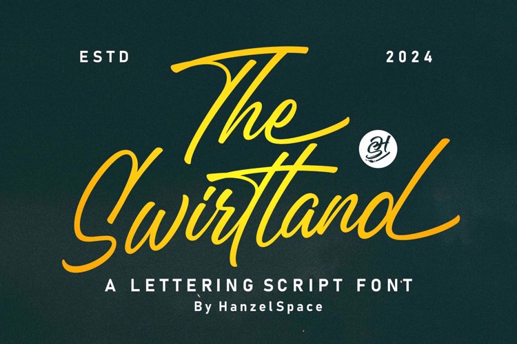 The Swirtland Font