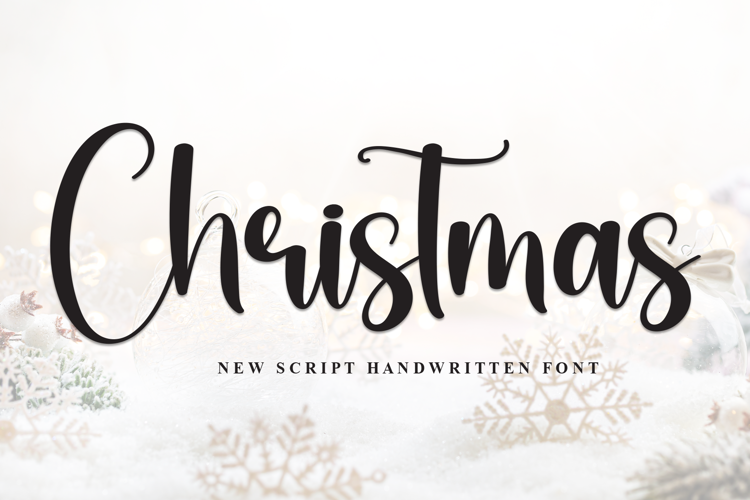 Preview of Christmas Font