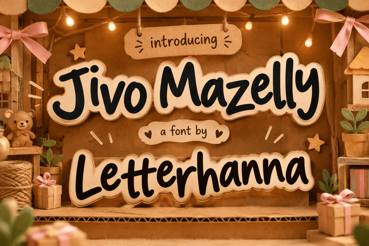 Preview of Jivo Mazelly Font
