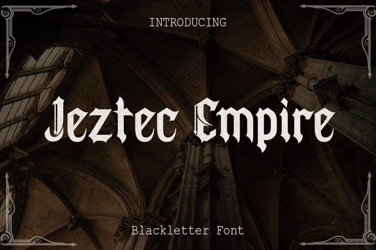 Preview of Jeztec Empire Font
