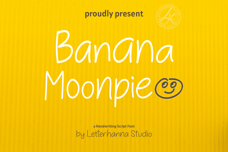 Banana Moonpie Font