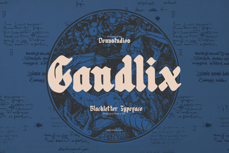 Preview of Candlix Font