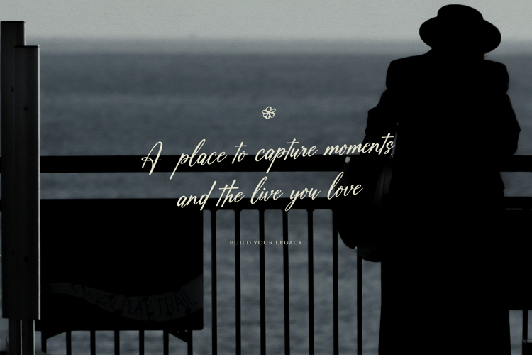 Preview of Blessing Blues Font