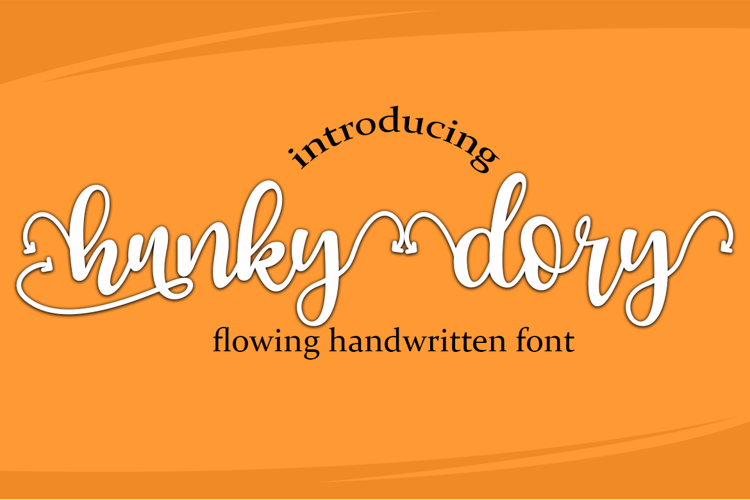 Hunky Dory Font