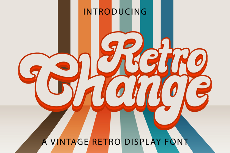 Retro Change Font