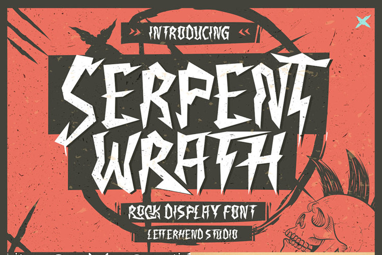 Serpent Wrath Font