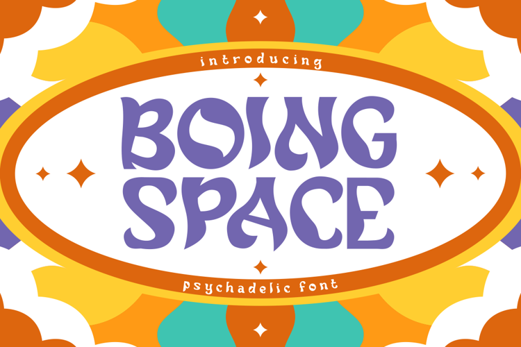 Preview of Boing Space Font