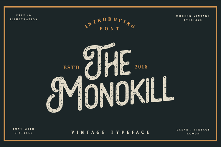 The Monokill  Font