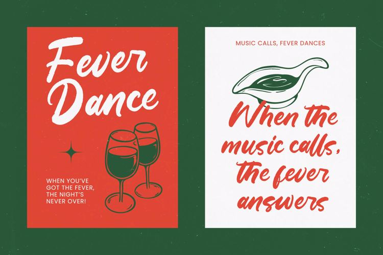 Preview of Runing Squad VERSION Font