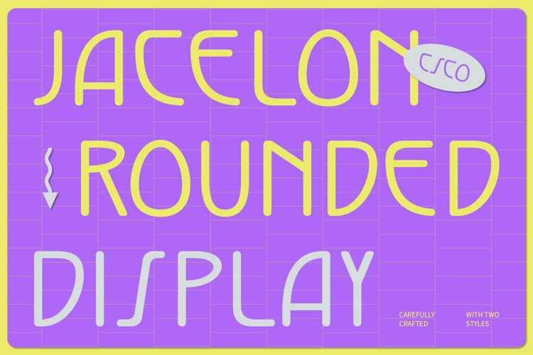 Jacelon Rounded Font