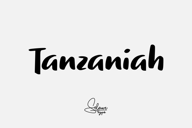 Tanzaniah Font