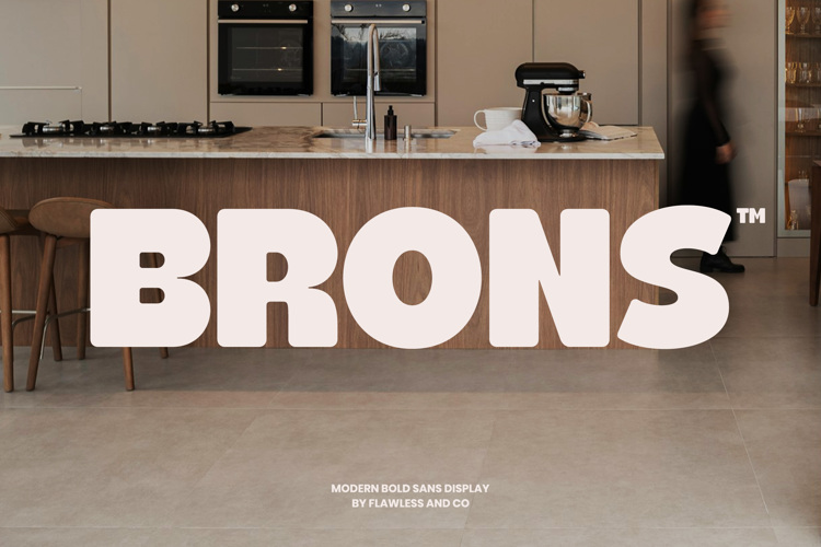 Preview of BRONS Font