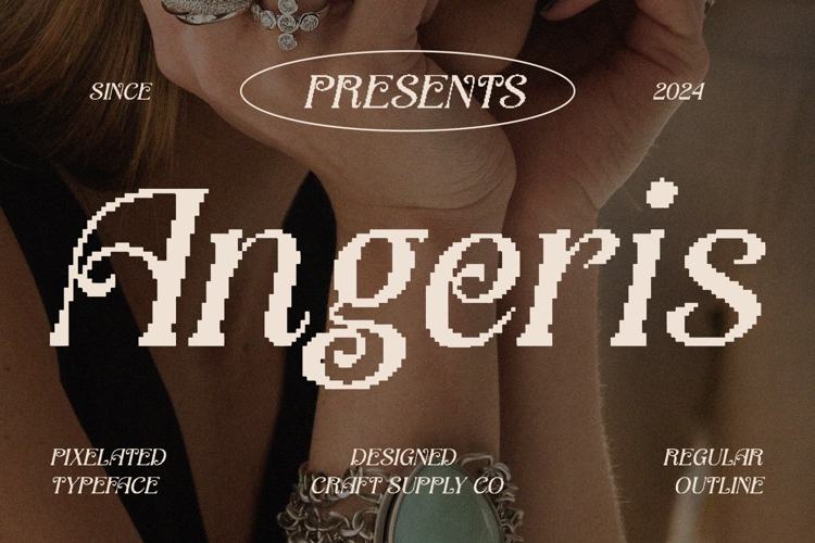 Angeris Pixel Font