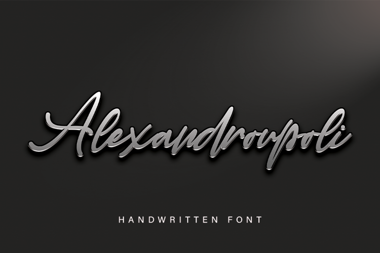 Alexandroupoli Font