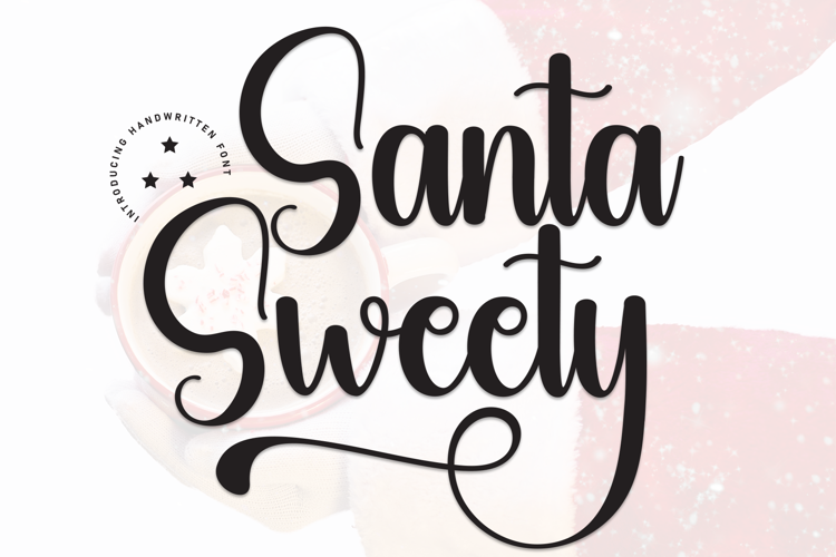 Preview of Santa Sweety Font