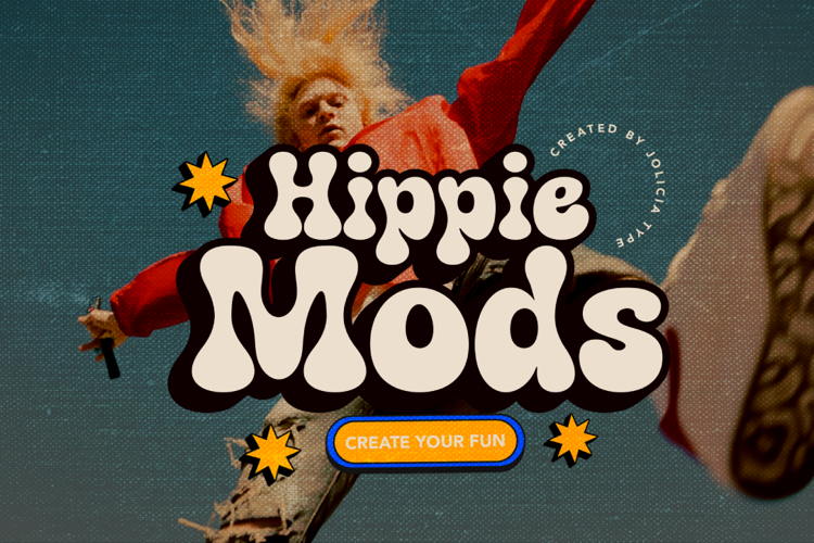 Hippie Mods Font