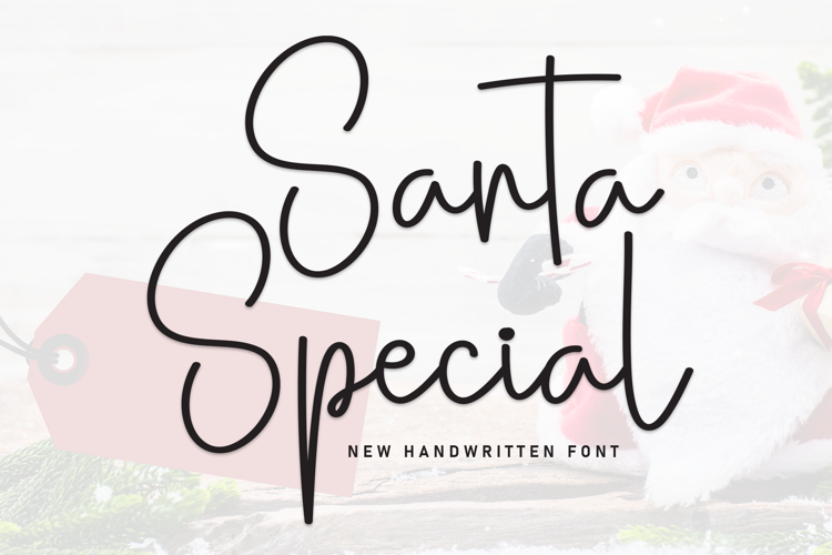 Preview of Santa Special Font