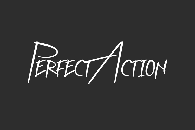 Perfect Action Font