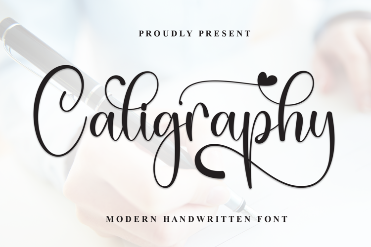 Preview of Caligraphy Font