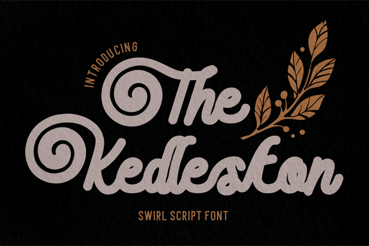 The Kedleston Font