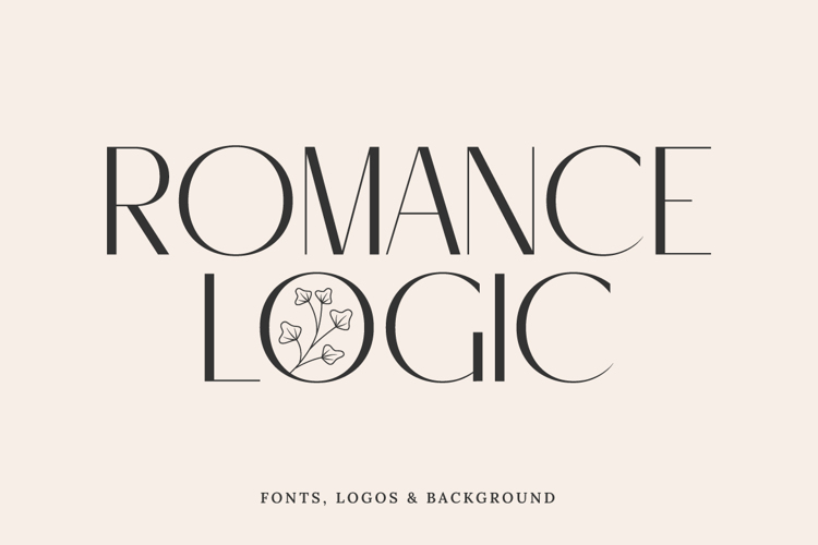 Romance Logic Font