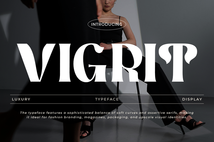 Preview of Vigrit Font