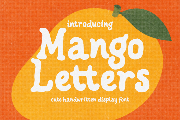 Preview of RT Mango Letters Font