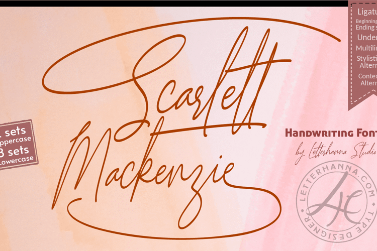 Scarlett Mackenzie Font