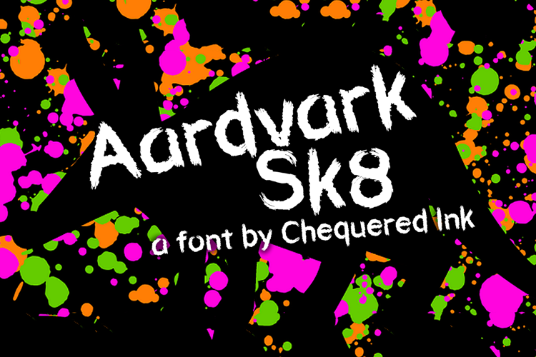 Aardvark Sk8 Font