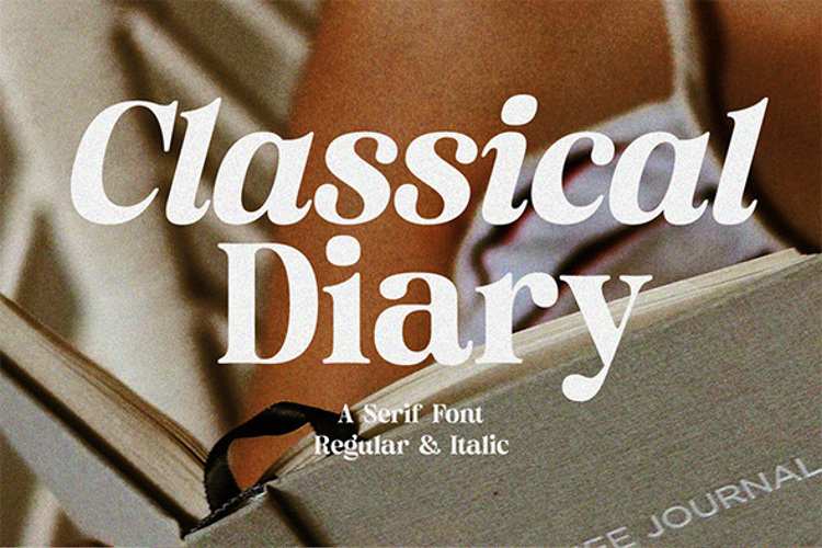 Classical Diary Font