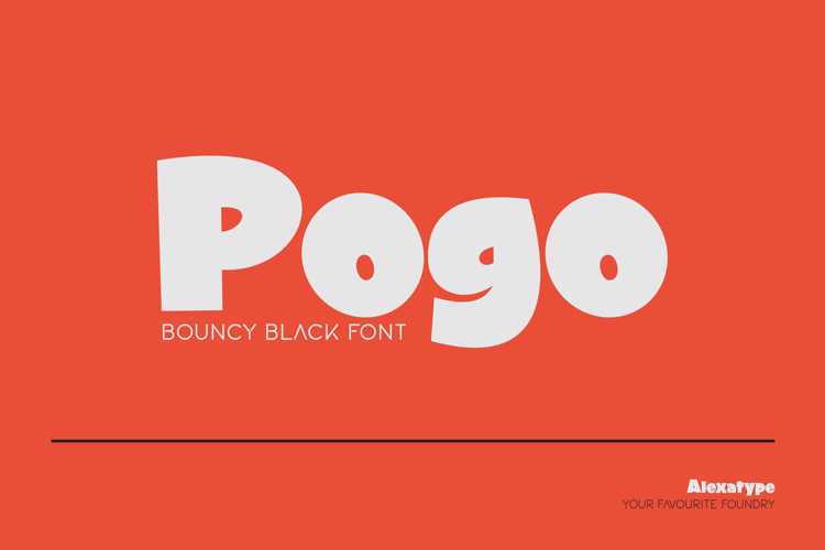 Pogo Font