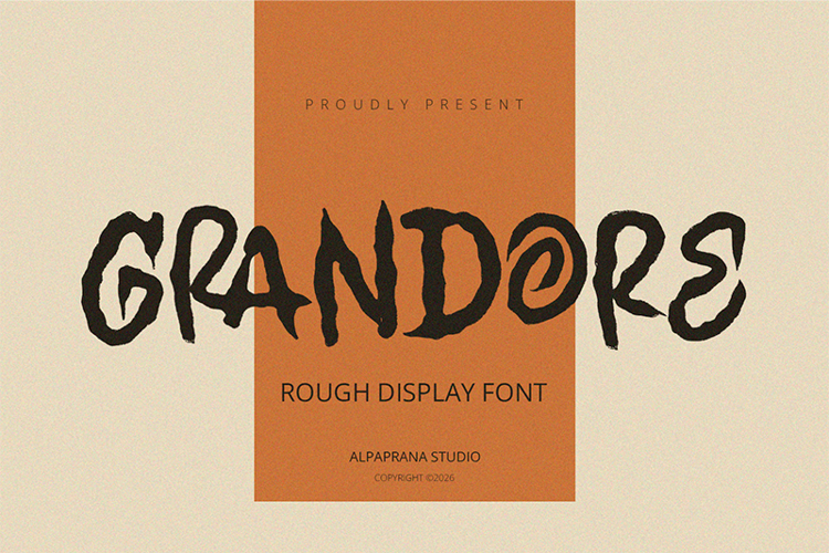 Preview of Grandore Font