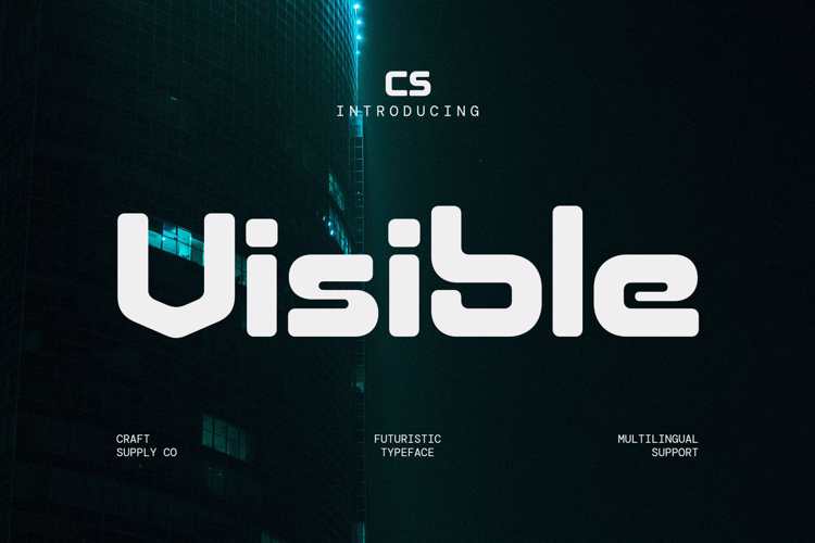 Preview of CS Visible Font