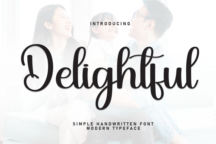 Preview of Delightful Font