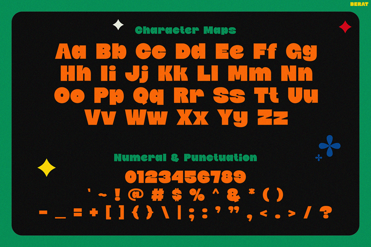 BERAT Font