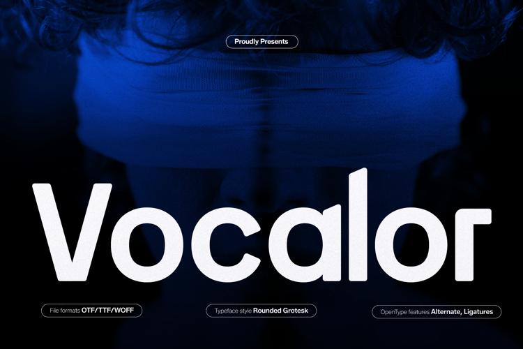 Preview of Vocalor Font