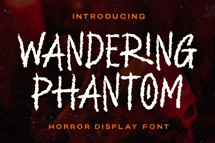 Wandering Phantom Font