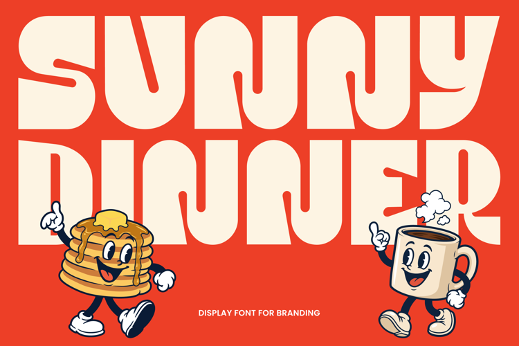 Preview of Sunny Dinner Font