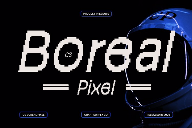 Preview of CS Boreal Pixel Font