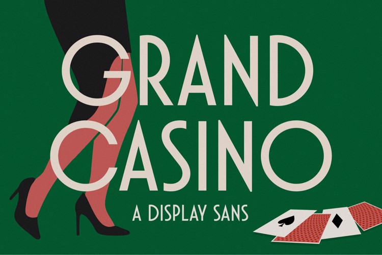 Grand Casino Font