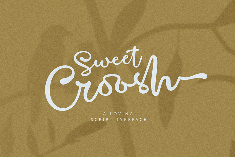 Preview of Sweet Croosh Font