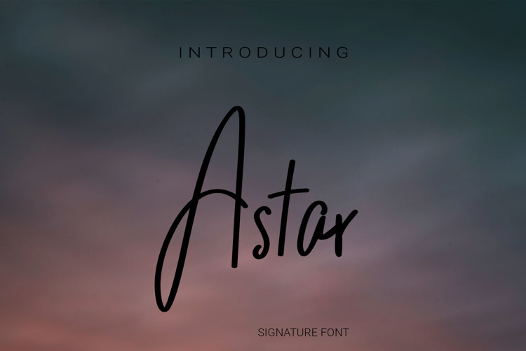 Astar Font
